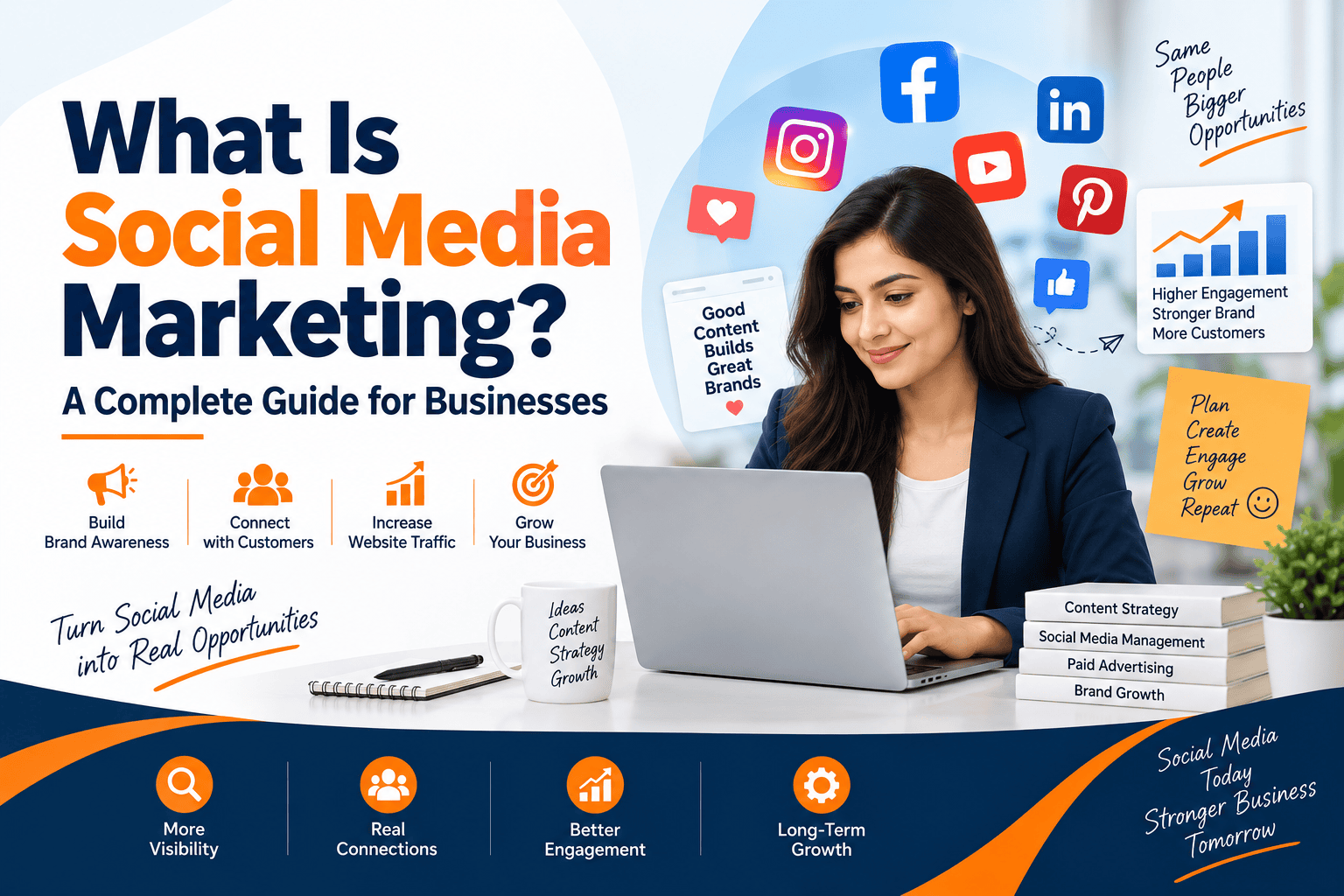 What is social media marketing