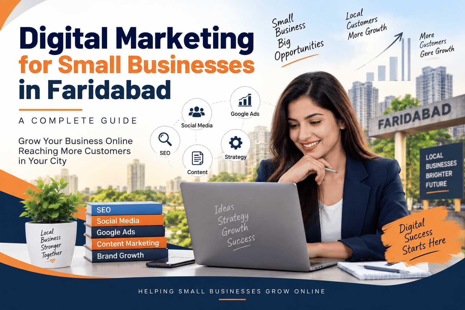 Digital Marketing for Small Businesses in Faridabad: A Complete Guide digital marketing small businesses faridabad
